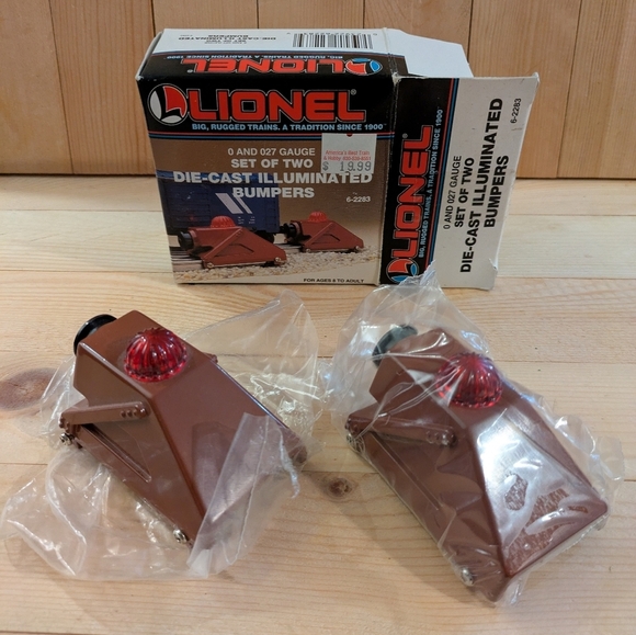 Lionel Die-Cast Illuminated Bumpers Set - Picture 1 of 2